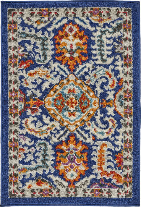 Nourison Passion Blue 110 X 210 Area Rug 805-142162 Image 0