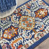 Nourison Passion Blue 110 X 210 Area Rug  805-142162 Thumb 4