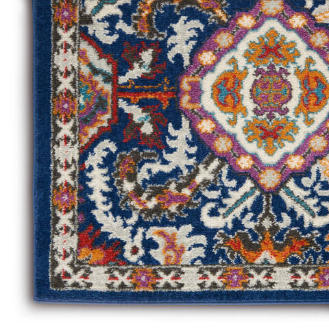 Nourison Passion Blue 53 X 73 Area Rug 805-142165 Image 5