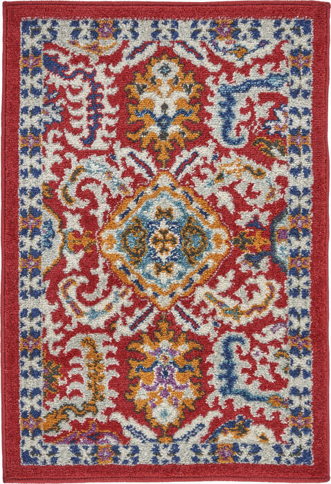 Nourison Passion Red 110 X 210 Area Rug 805-142167 Image 0