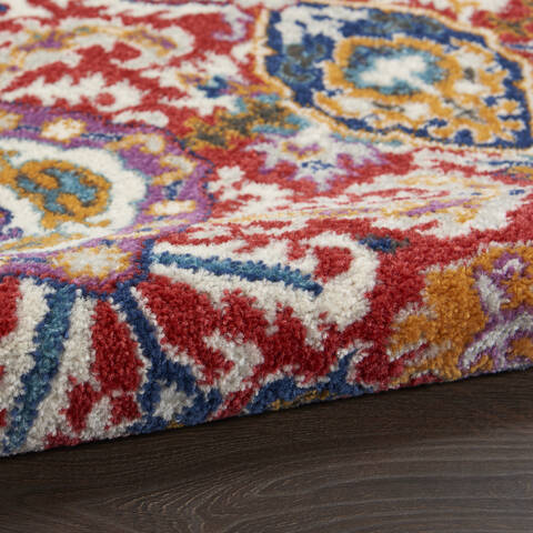 Nourison Passion Red Runner 22 X 76 Area Rug 805-142168 Image 2