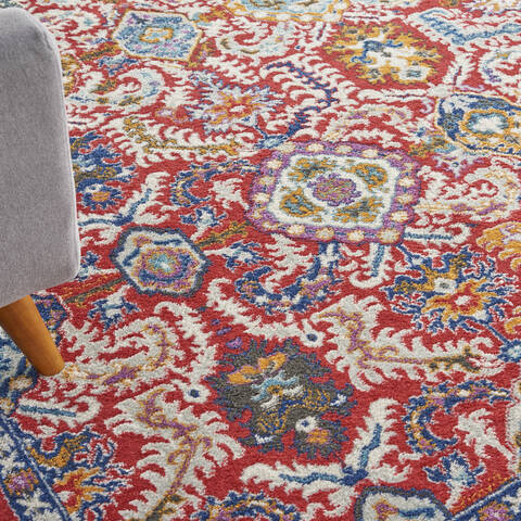 Nourison Passion Red 80 X 100 Area Rug 805-142171 Image 4