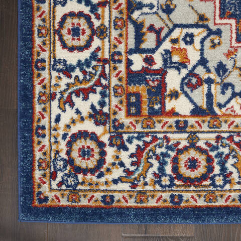 Nourison Passion Blue 53 X 73 Area Rug 805-142175 Image 1