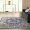 Nourison Passion Blue 53 X 73 Area Rug  805-142175 Thumb 3