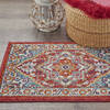 Nourison Passion Red 110 X 210 Area Rug 805-142177 Thumb 3