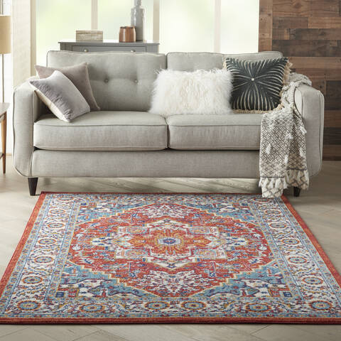 Nourison Passion Red 39 X 59 Area Rug 805-142179 Image 3