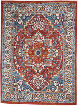 Nourison Passion Red 3'9" X 5'9" Area Rug  805-142179