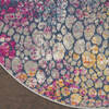 Nourison Passion Yellow Round 40 X 40 Area Rug 805-142187 Thumb 1
