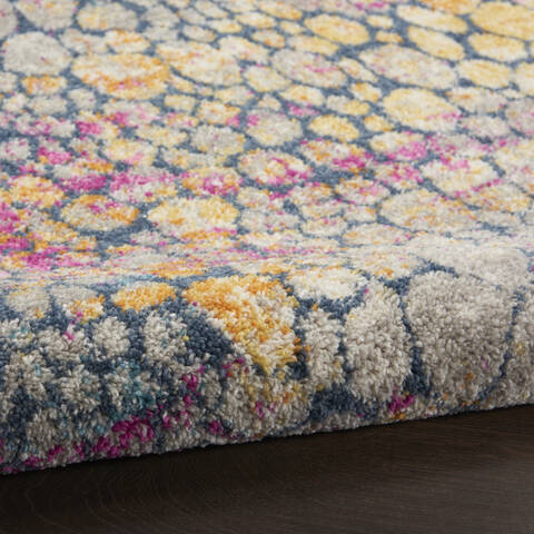 Nourison Passion Yellow 90 X 120 Area Rug 805-142193 Image 2