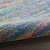 Nourison Passion Blue Runner 110 X 60 Area Rug 805-142195 Thumb 2