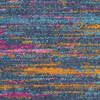 Nourison Passion Blue Runner 110 X 60 Area Rug 805-142195 Thumb 4