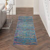 Nourison Passion Blue Runner 22 X 76 Area Rug 805-142197 Thumb 3