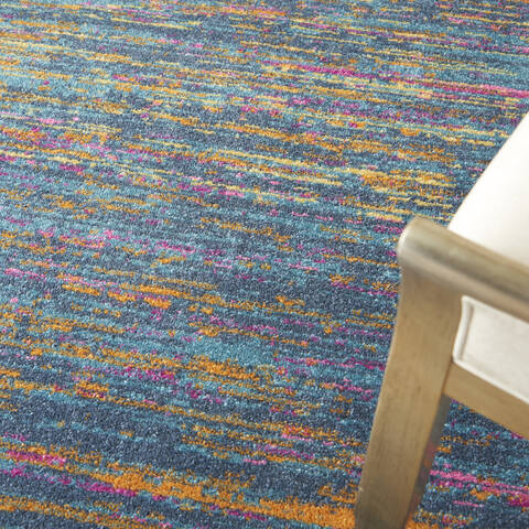Nourison Passion Blue 53 X 73 Area Rug 805-142200 Image 4