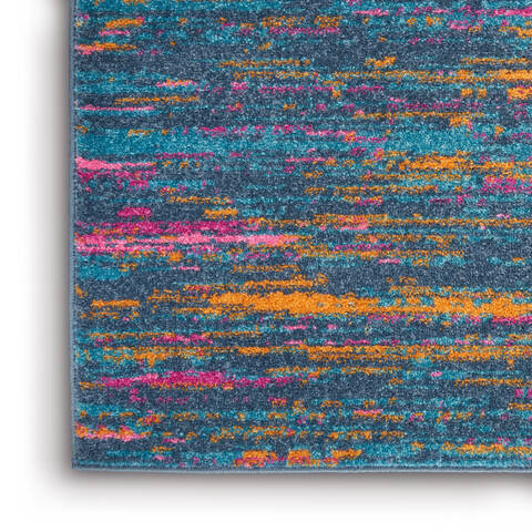 Nourison Passion Blue 53 X 73 Area Rug 805-142200 Image 5