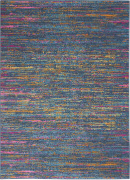 Nourison Passion Blue 5'3" X 7'3" Area Rug  805-142200