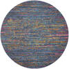 Nourison Passion Blue Round 53 X 53 Area Rug  805-142201 Thumb 0