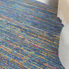 Nourison Passion Blue Round 80 X 80 Area Rug 805-142204 Thumb 4