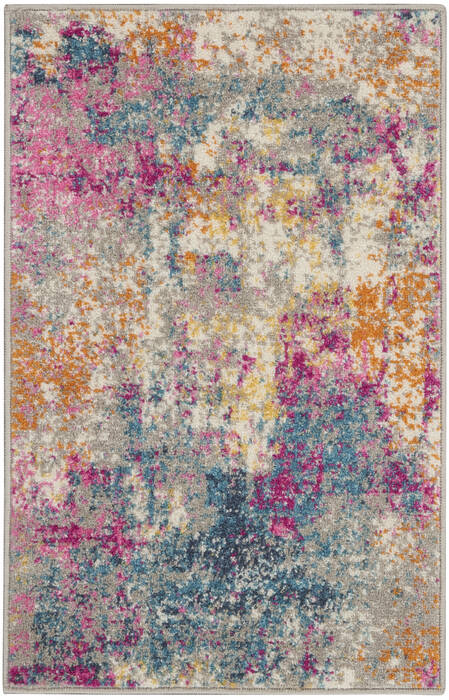 Nourison Passion Beige 110 X 210 Area Rug 805-142206 Image 0