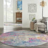 Nourison Passion Beige Round 80 X 80 Area Rug  805-142216 Thumb 3