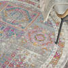 Nourison Passion Grey Round 40 X 40 Area Rug 805-142222 Thumb 4