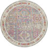 Nourison Passion Grey Round 40 X 40 Area Rug 805-142222 Thumb 0