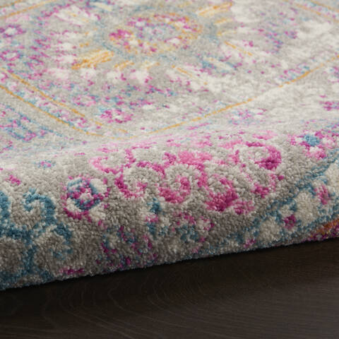 Nourison Passion Grey 80 X 100 Area Rug 805-142226 Image 2