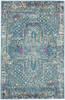 Nourison Passion Blue 110 X 210 Area Rug  805-142229 Thumb 0