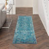 Nourison Passion Blue Runner 110 X 60 Area Rug  805-142230 Thumb 3