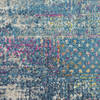 Nourison Passion Blue Runner 110 X 60 Area Rug 805-142230 Thumb 4
