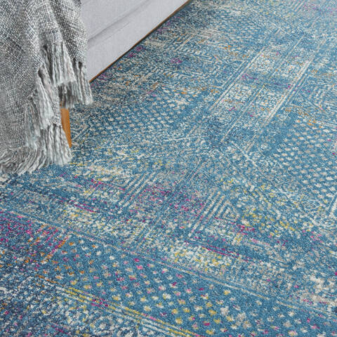 Nourison Passion Blue 67 X 96 Area Rug 805-142237 Image 4