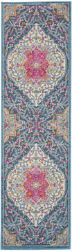 Nourison Passion Multicolor Runner 6 ft and Smaller Polypropylene Carpet 142242
