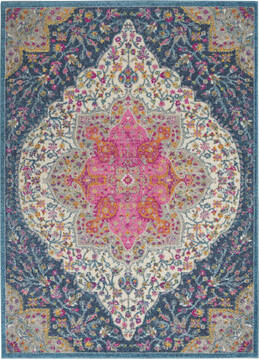 Nourison Passion Multicolor 3'9" X 5'9" Area Rug  805-142245