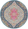 Nourison Passion Multicolor Round 40 X 40 Area Rug  805-142246 Thumb 0