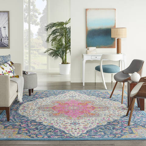 Nourison Passion Multicolor 80 X 100 Area Rug 805-142250 Image 3