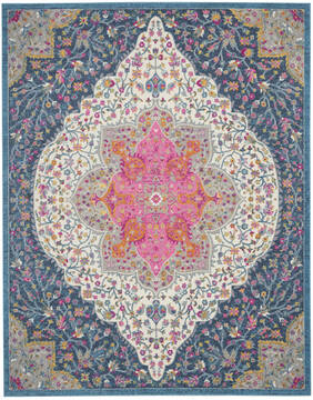 Nourison Passion Multicolor Rectangle 8x10 ft Polypropylene Carpet 142250
