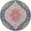 Nourison Passion Multicolor Round 80 X 80 Area Rug 805-142251 Thumb 0