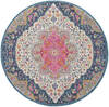 Nourison Passion Multicolor Round 80 X 80 Area Rug  805-142251 Thumb 0