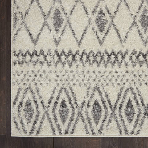 Nourison Passion Beige Runner 22 X 76 Area Rug 805-142259 Image 1