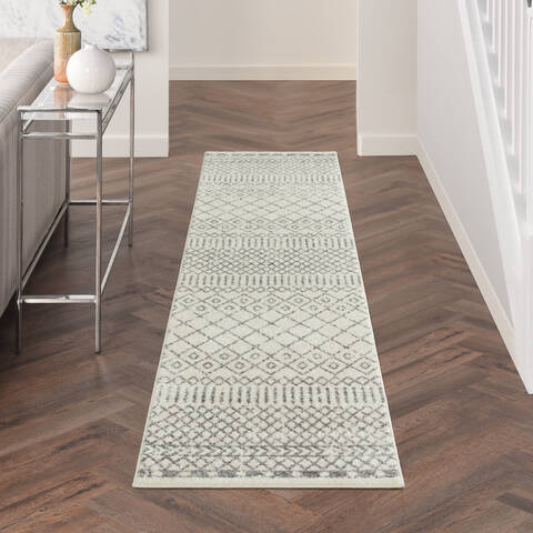 Nourison Passion Beige Runner 22 X 100 Area Rug 805-142263 Image 3