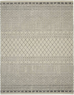 Nourison Passion Beige Rectangle 8x10 ft Polypropylene Carpet 142267