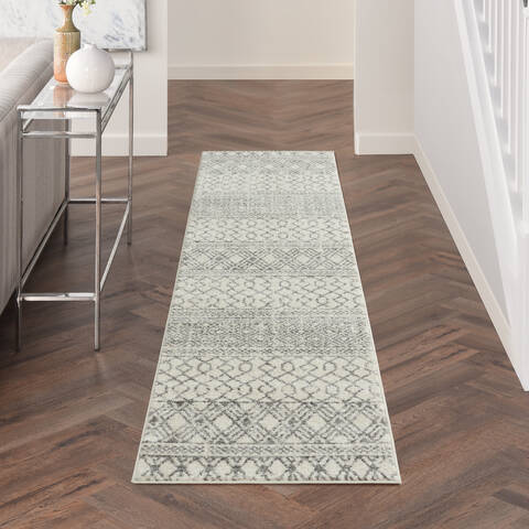 Nourison Passion Beige Runner 22 X 100 Area Rug 805-142268 Image 3
