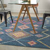 Nourison Passion Blue 53 X 73 Area Rug 805-142276 Thumb 3