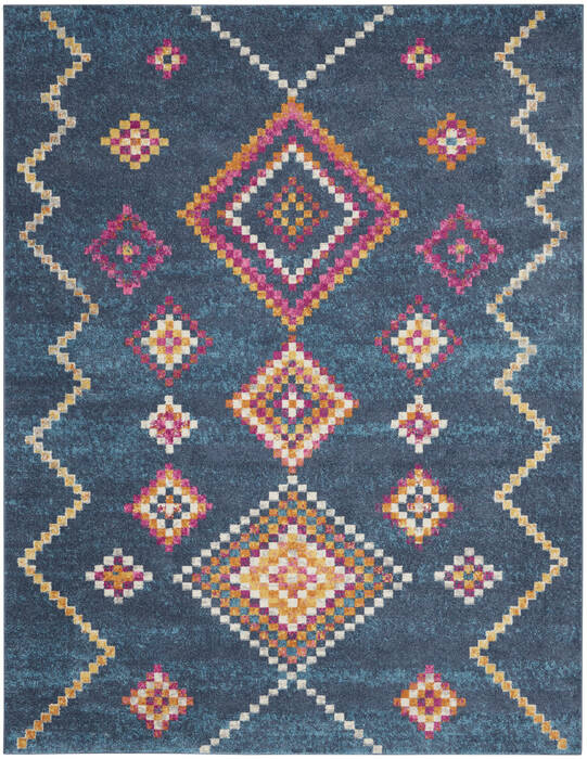 Nourison Passion Blue 67 X 96 Area Rug 805-142277 Image 0