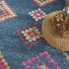 Nourison Passion Blue 67 X 96 Area Rug 805-142277 Thumb 4