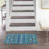 Nourison Passion Blue 110 X 210 Area Rug 805-142279 Thumb 3