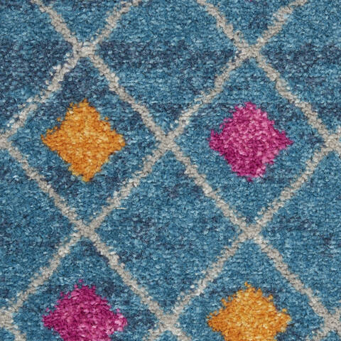 Nourison Passion Blue 53 X 73 Area Rug 805-142282 Image 5