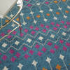 Nourison Passion Blue 53 X 73 Area Rug 805-142282 Thumb 4
