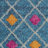 Nourison Passion Blue 53 X 73 Area Rug 805-142282 Thumb 5