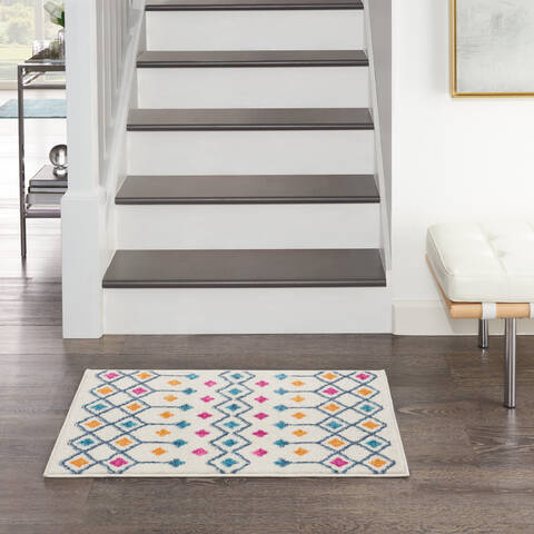 Nourison Passion Beige 110 X 210 Area Rug 805-142285 Image 3