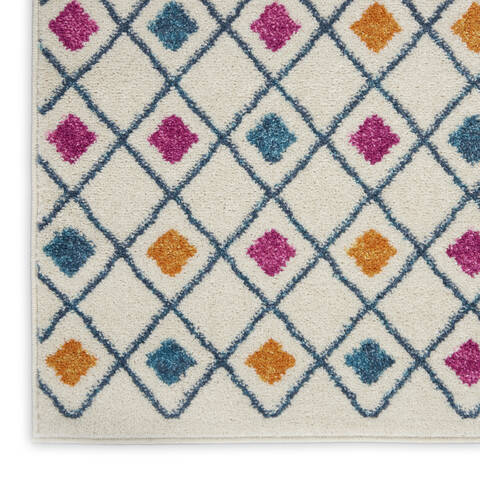 Nourison Passion Beige Runner 22 X 76 Area Rug 805-142286 Image 1
